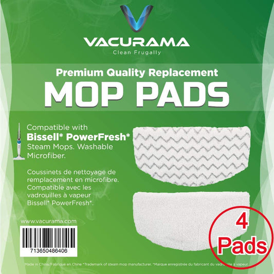 Microfiber Steam Mop Pads for Bissell PowerFresh Series