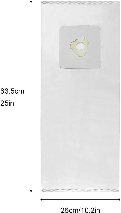 Premium Central Vacuum Bags Compatible for CycloVac TDSAC53C, MVac TDSAC53M & TDSAC91M Central Vac Systems. High Efficiency, Tear-Resistant, 3-Notch Opening, 4.5 Gallon. (3 Bags)