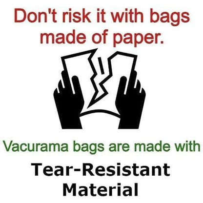 Premium Central Vacuum Bags - Replacement for Nuera Filtre 189, Husky Filtre 189, DuoVac Filtre 189, SoluVac Filtre-189 SVS, And Other CV Systems (3 Bags)