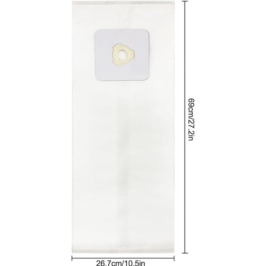 Premium Central Vacuum Bags Compatible for CycloVac TDSAC93C, MVac TDSAC93M & the Solution 800 Central Vac Systems. High Efficiency, Tear-Resistant, 3-Notch Opening, 5 Gallon. (3 Bags)
