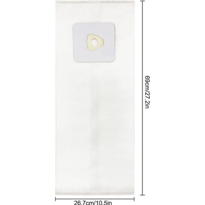 Premium Central Vacuum Bags Compatible for CycloVac TDSAC93C, MVac TDSAC93M & the Solution 800 Central Vac Systems. High Efficiency, Tear-Resistant, 3-Notch Opening, 5 Gallon. (3 Bags)