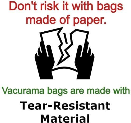 Premium Cloth Bags for Kubota 4 to 12 Gallon Wet/Dry Shop Vacuum Systems (15-45.5 L), BigVac 55001. Also fits Toolmaster, Fixman, etc. Tear-Resistant, Non-Woven Cloth Material - 3-Pack