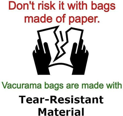 Premium Cloth Bags for Kubota 4 to 12 Gallon Wet/Dry Shop Vacuum Systems (15-45.5 L), BigVac 55001. Also fits Toolmaster, Fixman, etc. Tear-Resistant, Non-Woven Cloth Material - 3-Pack