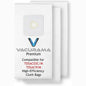Premium Central Vacuum Bags Compatible for CycloVac TDSAC03C, TDSAC91C, MVac TDSAC03M, TDSAC91M, The Solution 600, 700 Central Vacs - High Efficiency, Tear-Resistant, 3-Notch Opening (3 Bags)