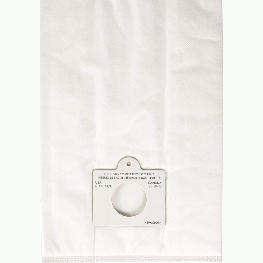 Premium Canister Vacuum Bags Compatible with Kenmore Type Q/C, 20-50410, 20-53292 for 200 400 600 700 800 Series (Set of 6 HEPA Bags)