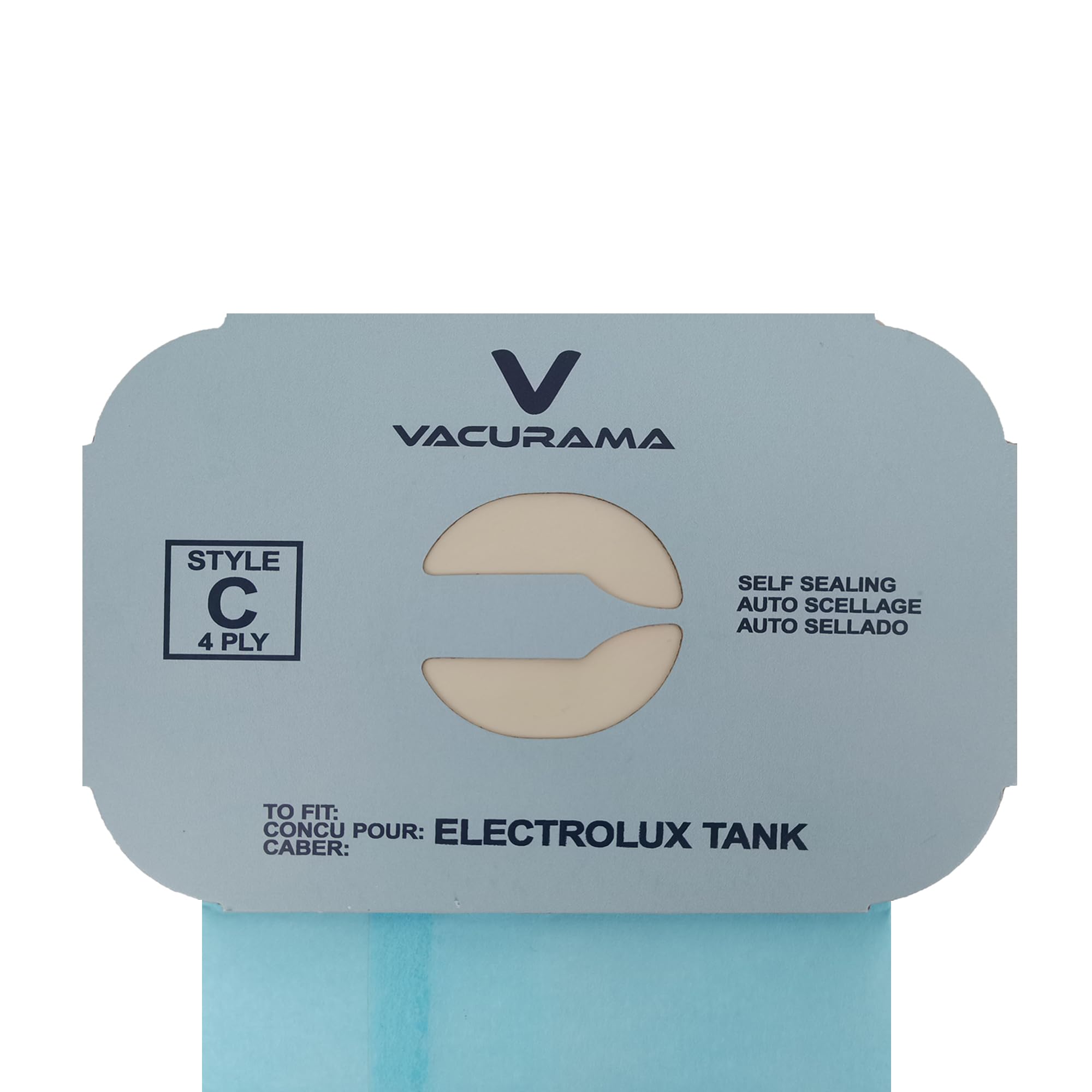 Premium Multi-Layered Electrolux Vacuum Bags Style C - Compatible Replacement Micro-Filtration Dust Bags for Electrolux and Aerus Canister Tank Vacuums - Type C - 12 Pack