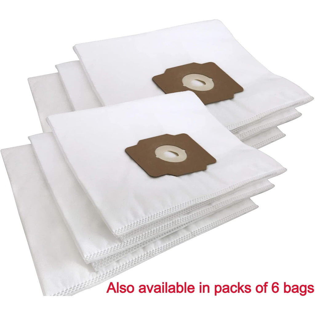 Premium Central Vacuum Bags - Compatible For Beam, Electrolux, Eureka, Kenmore, Husky, Mastercraft, White Westinghouse, Nutone Broan, Nilfisk, & Other Brands, Tear-Resistant Cloth Bags - 3Pk