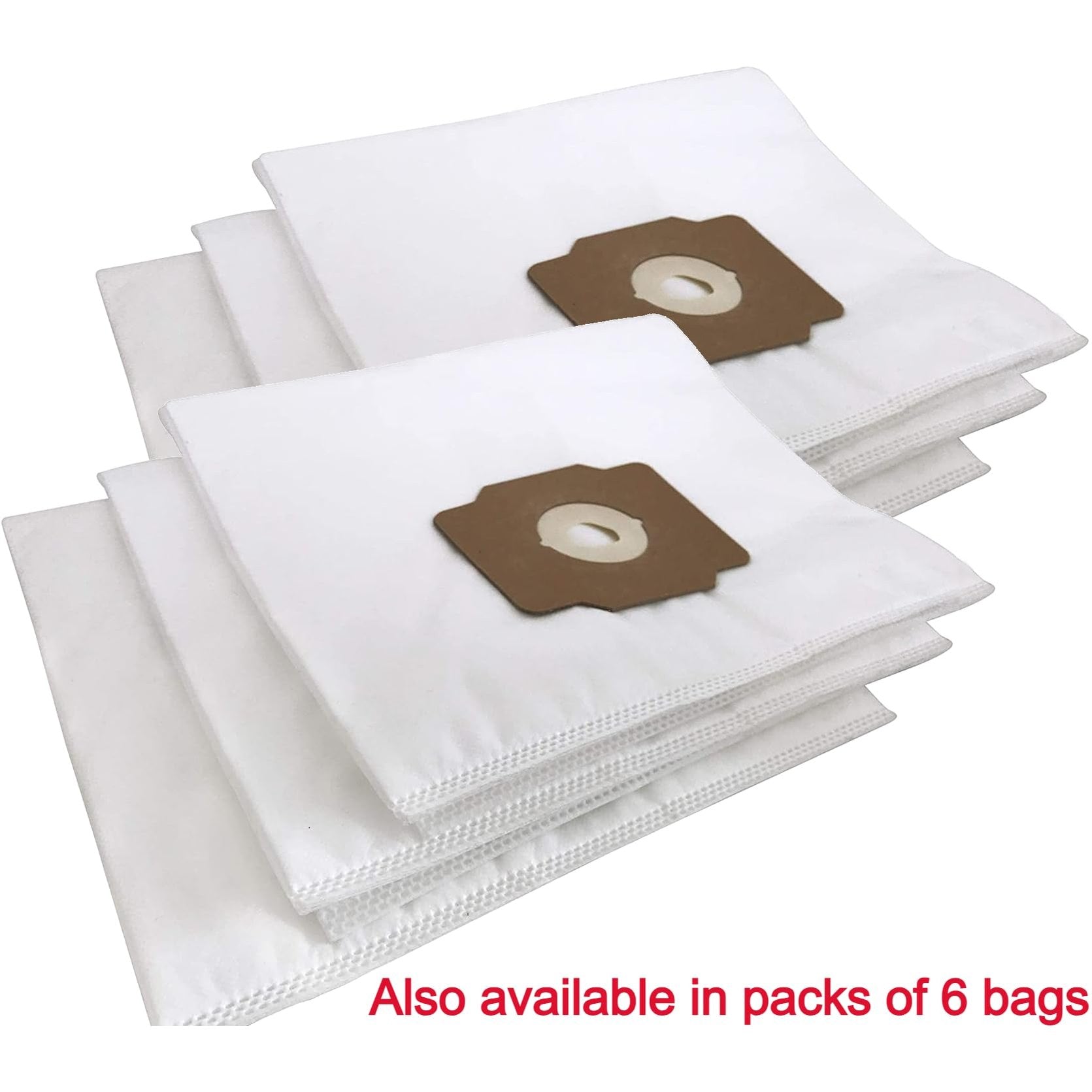 Premium Central Vacuum Bags - Compatible For Beam, Electrolux, Eureka, Kenmore, Husky, Mastercraft, White Westinghouse, Nutone Broan, Nilfisk, & Other Brands, Tear-Resistant Cloth Bags - 3Pk