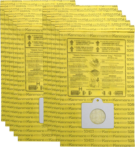 Compatible Kenmore 50403 Canister Vacuum Bags